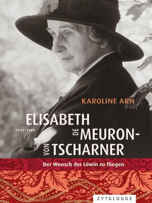 cover image of Elisabeth de Meuron von Tscharner (1882-1980)